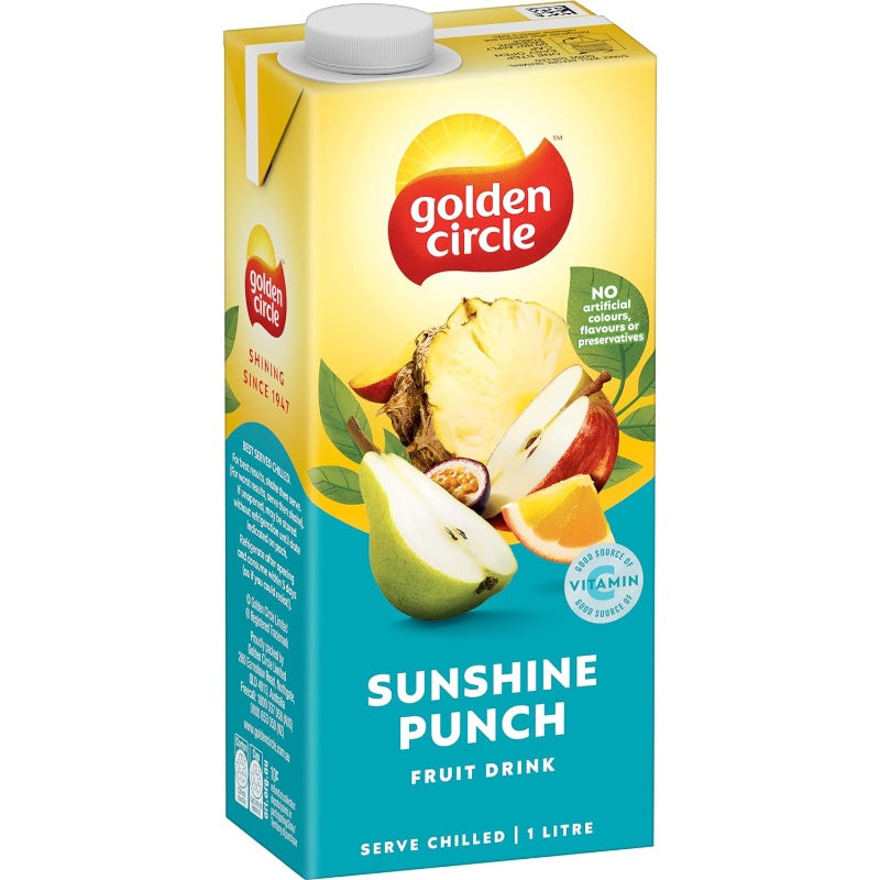 Golden Circle Sunshine Punch Fruit Drink 1L