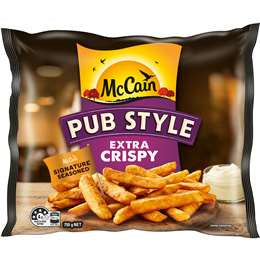 Mccain Pub Style Extra Crispy Chips 750g