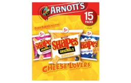 Arnotts Shapes Cheese Lovers 15pk 375g