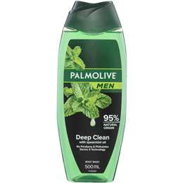 Palmolive Men Body Wash Deep Clean Shower Gel 500ml