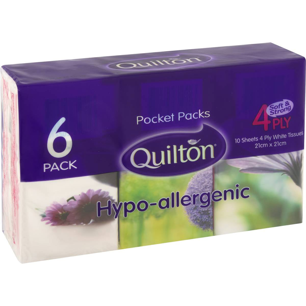 Quilton Pocket Tissues Packs 6pk