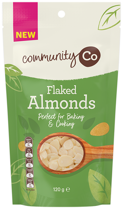 Community Co Flaked Almond 120g