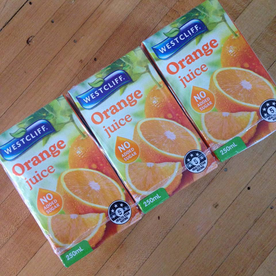 Westcliff Orange Juice 6 x 250ml