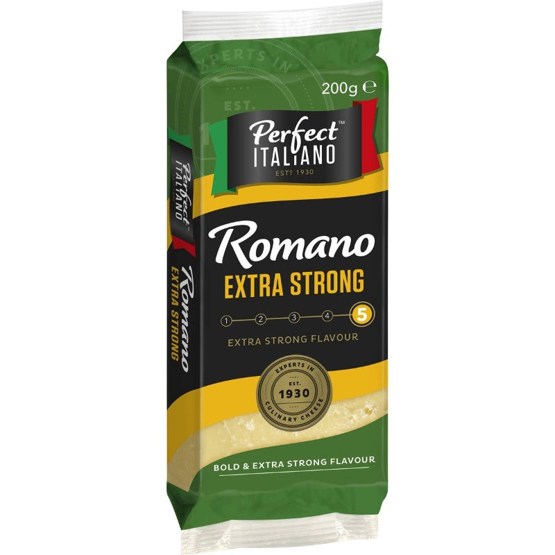 Perfect Italiano Romano Cheese Block 200g