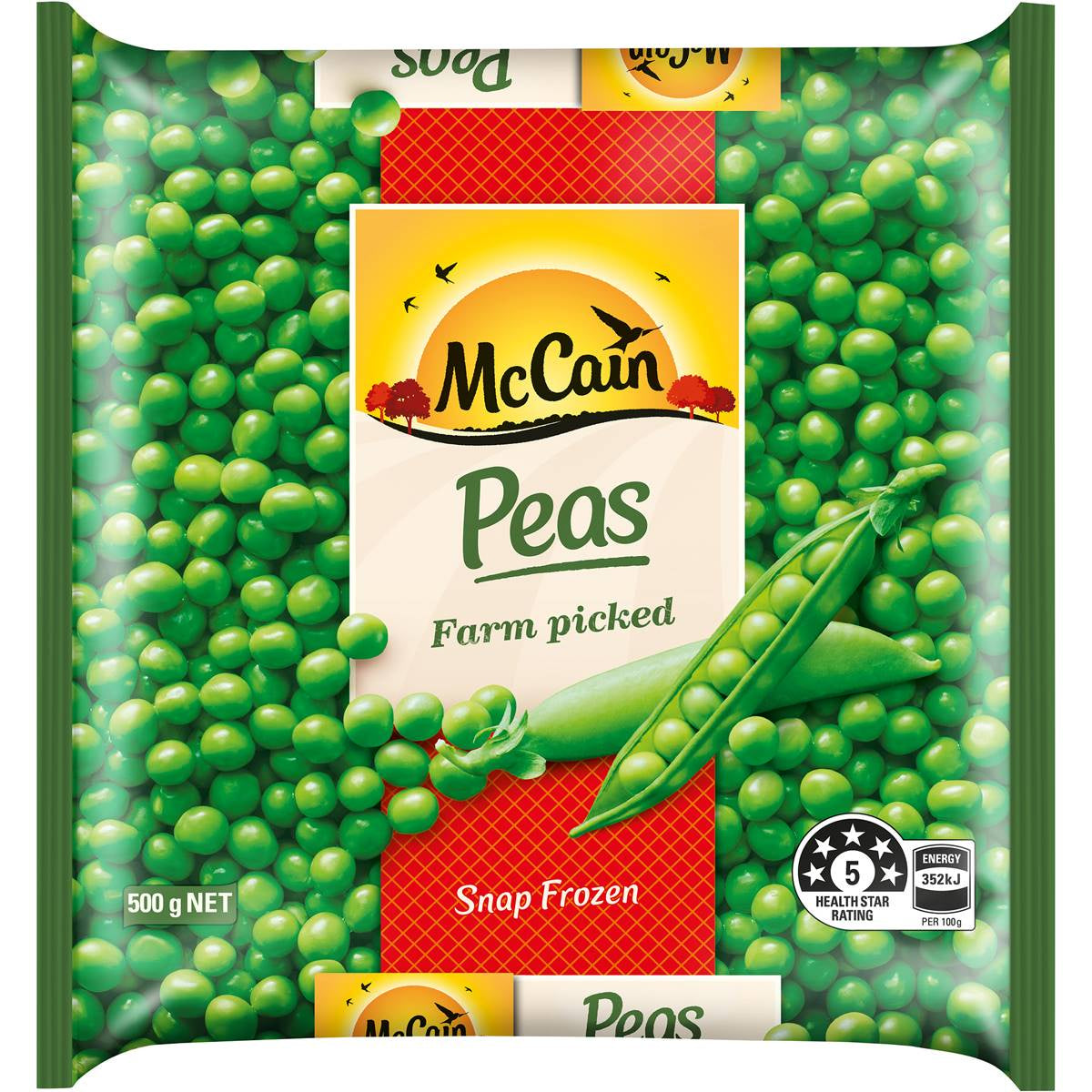 McCains Frozen Peas 500g