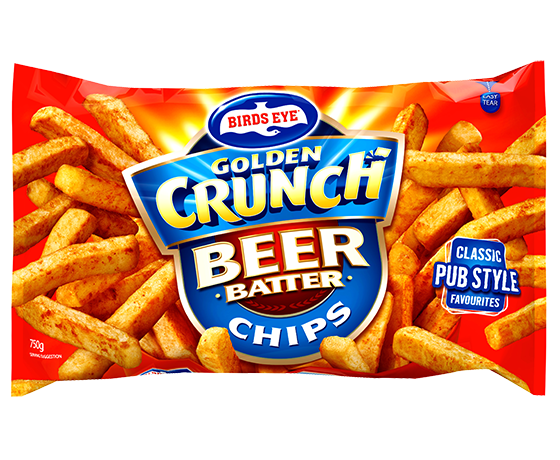 Birds Eye Golden Crunch Beer Batter 750g