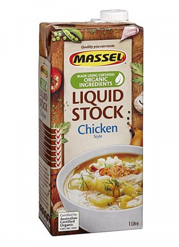 Massel Organic Liquid Stock Chicken Style 1L