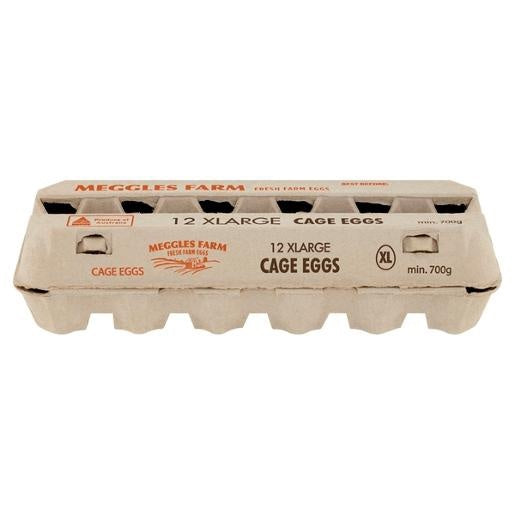 Meggles Cage Eggs 700g 1doz