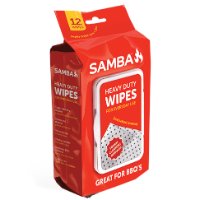 Samba Heavy Duty Wipes 12Pk