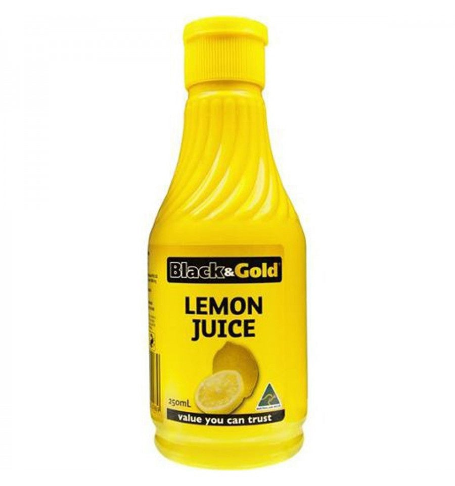 Black & Gold Lemon Juice 250ml