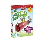 Uncle Tobys Roll Ups Rainbow Berry Berry Flavour 6pk