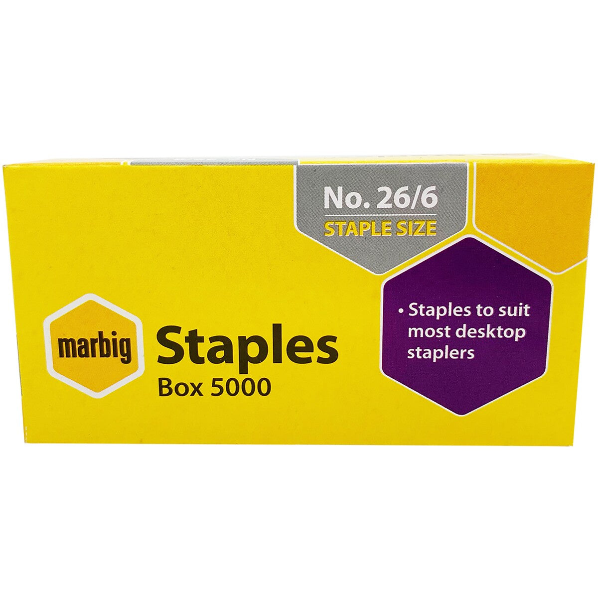 Marbig Staples Box 5000