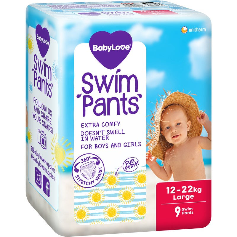 Babylove Large Swim Pants 9pk