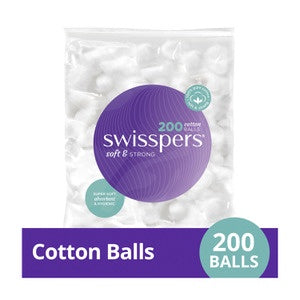 Swisspers Cotton Balls 200pk