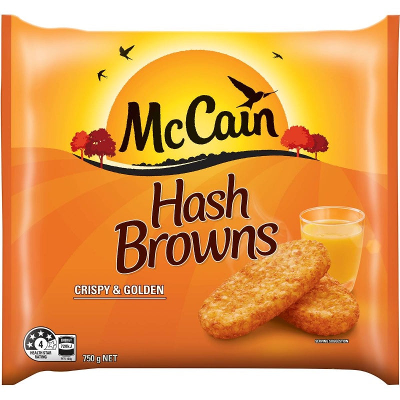 McCain Shredded Hash Browns 750g