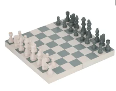 Chess Board Wood Game Slate