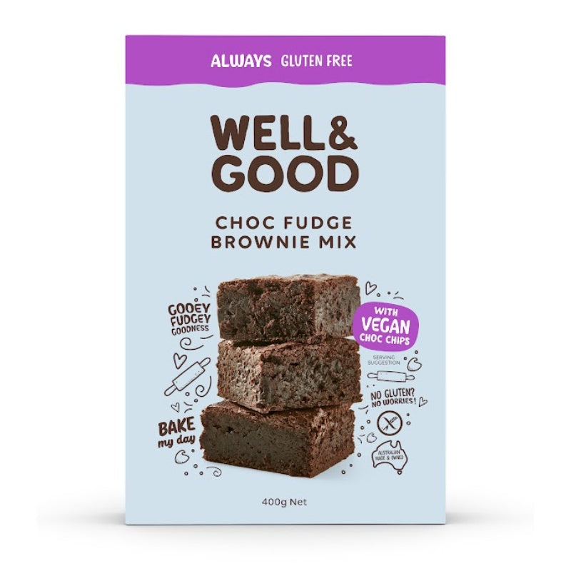 Well And Good Choc Fudge Brownie Mix G/F 400g