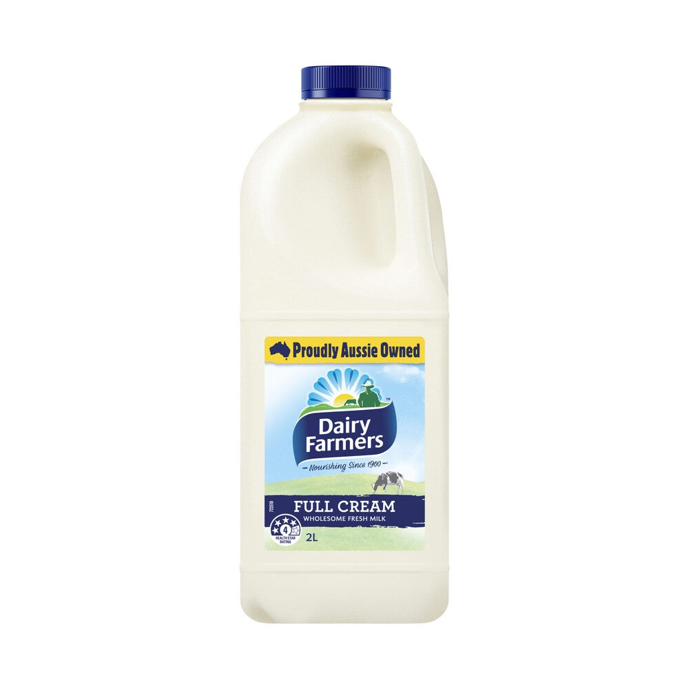 Dairy Farmers Full Cream Milk 2L