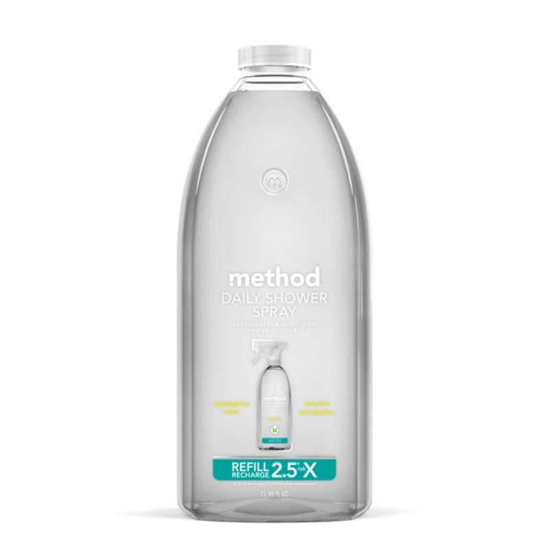 Method Daily Shower Spray Eucalyptus Mint Refill 2Lt
