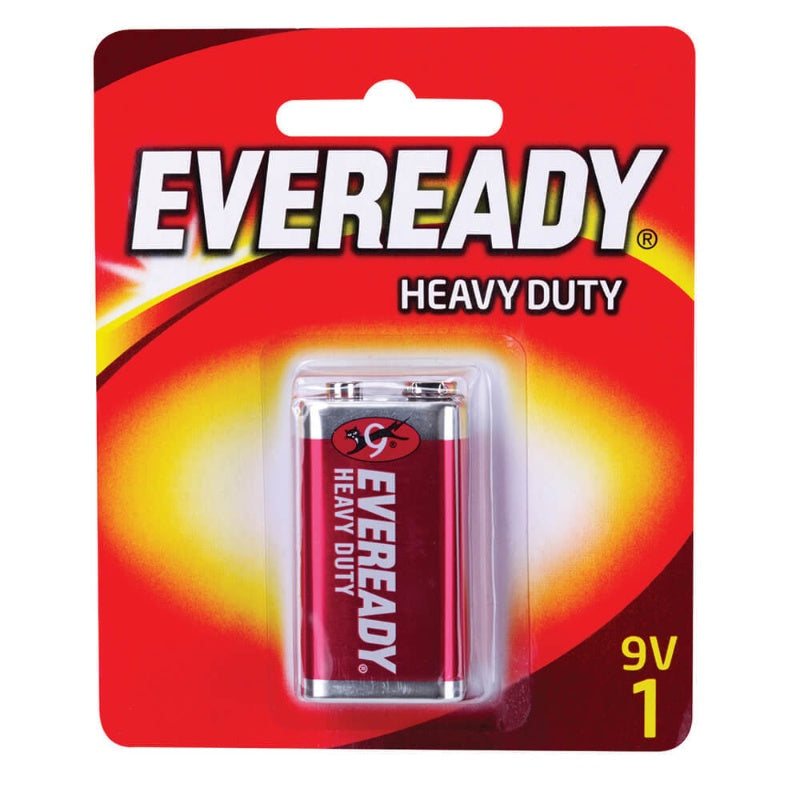 Eveready Red Battery HD 9V 1pk