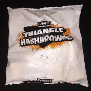 Edgell Potato Hash Brown Triangles 2kg