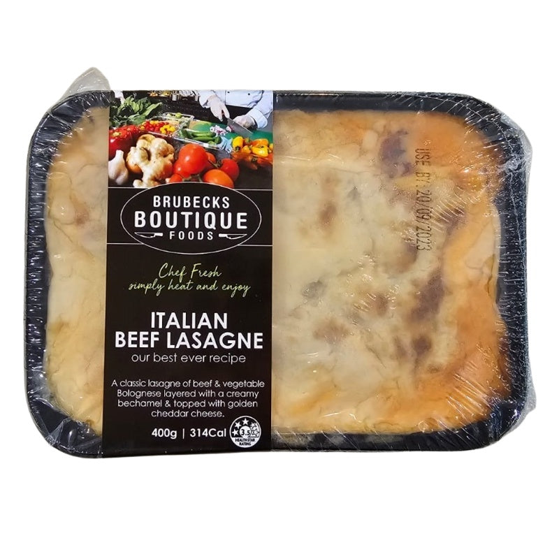 Brubecks Italian Beef Lasagne 400g