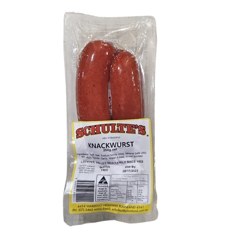 Schultes Knackwurst 2pk 250g