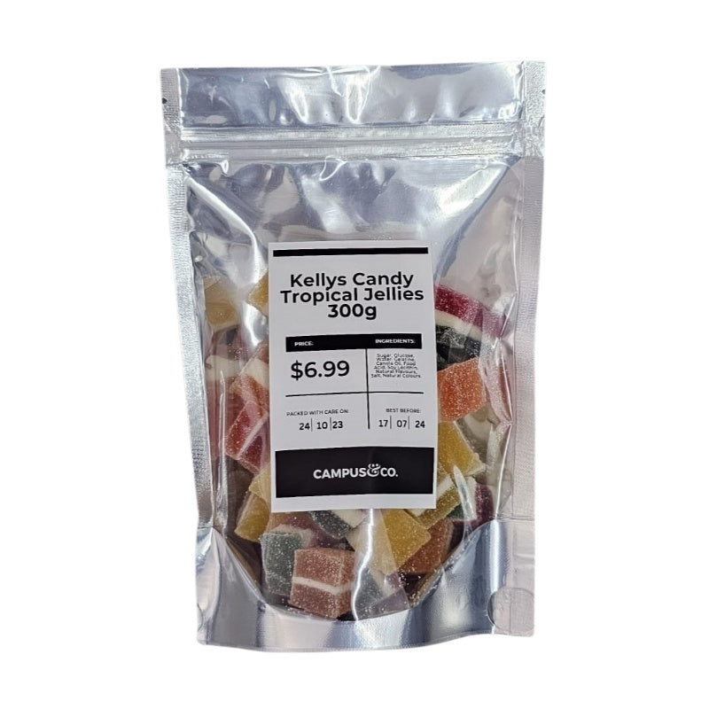 Kellys Candy Tropical Jellies 300g