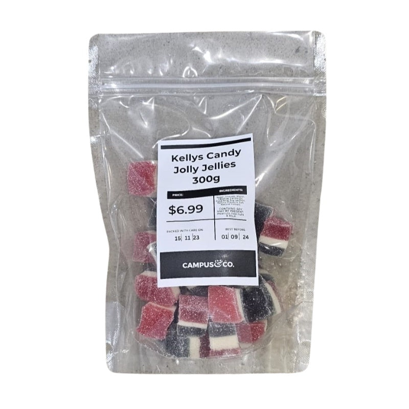 Kellys Candy Jolly Jellies 300g