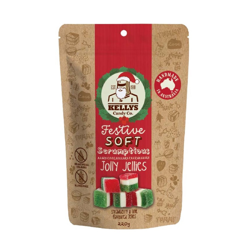 Kellys Candy Jolly Jellies 220g
