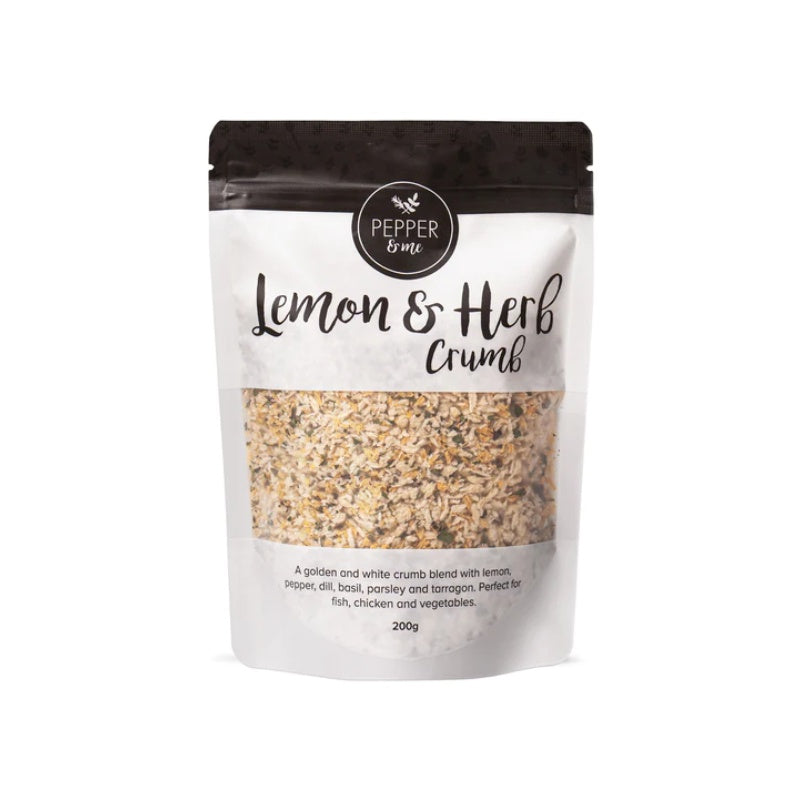Pepper and Me Lemon & Herb Crumb 200g