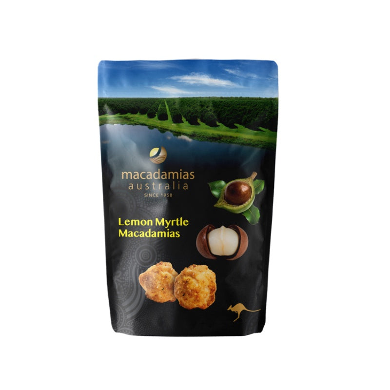 Lemon Myrtle Macadamias 110g