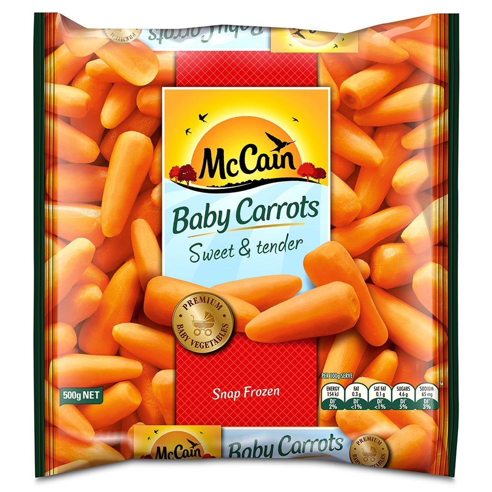 McCain Premium Baby Carrots 500g