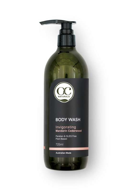 Organic Care Mandarin Cedarwood Invigorating Body Wash 725ml