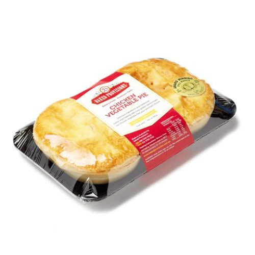 Baked Provisions Chicken & Vegetable Pie 420g 2 Pack