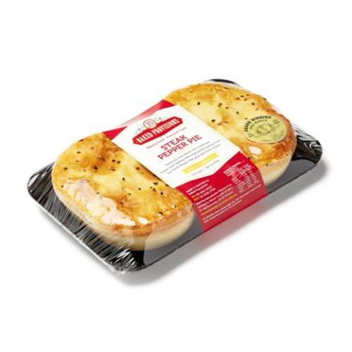 Baked Provisions Steak Pepper Pie 420g 2 Pack