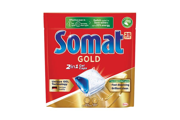 Somat Gold 2in1 Gel Dishwasher Capsules 51s