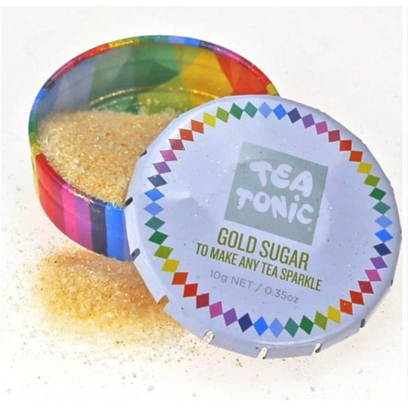 Tea Tonic Gold Sugar Mini Tin 10g