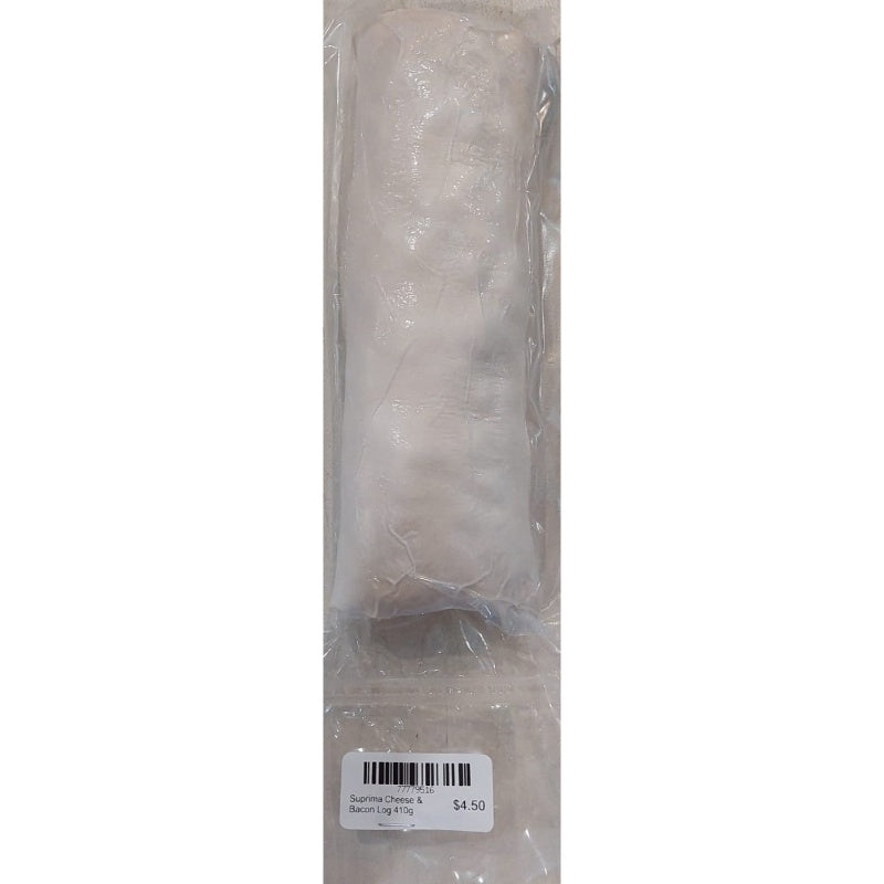 Suprima Cheese & Bacon Log 410g