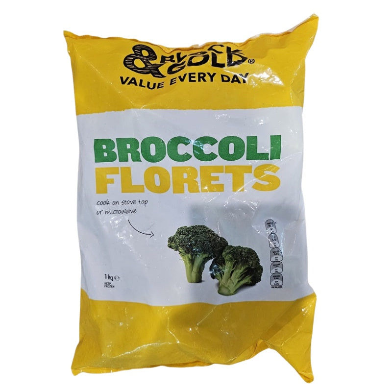 Black & Gold Broccoli Florets 1kg