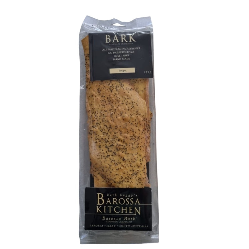 Barossa Bark Poppy Seed Crispbread 100g