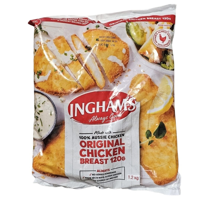 Inghams Crumbed Chicken Breast 1.2kg