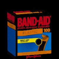 BAND-AID Brand Plastic Strips 100pk