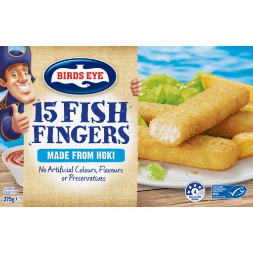 Birds Eye Fish Fingers 15pk 375g