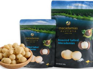 Macadamias Australia Roasted Salted 110g