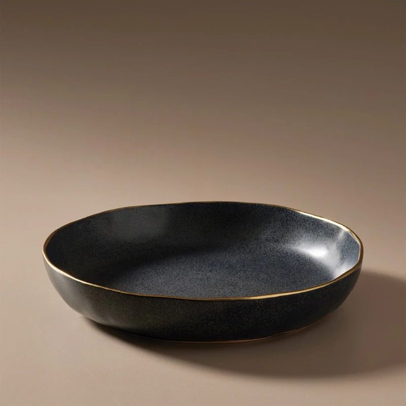 Ariel Salad Bowl - Matt Black