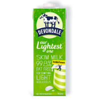 Devondale Skim UHT Milk Carton 1L