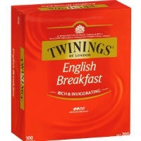 Twinings English Breakfast Tea Bags 100pk