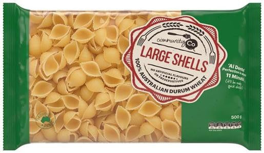 Community Co #29 Large Shells 500g