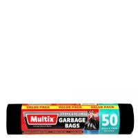 Multix Garbage Bag Extra Wide 56L 50pk